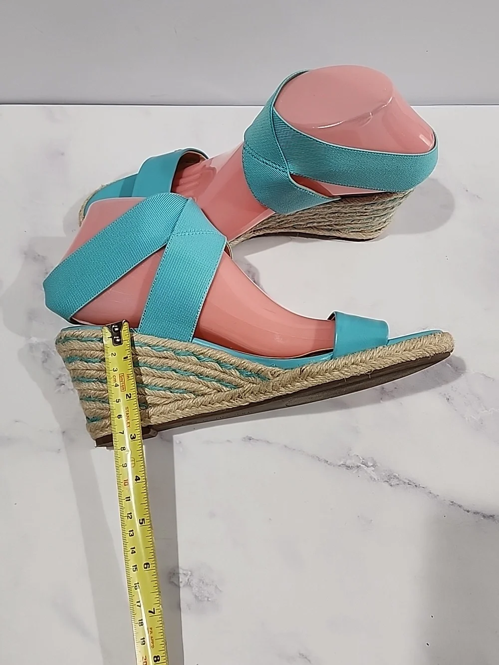 Bandolino Stylish  Wedge  Blue Sandal